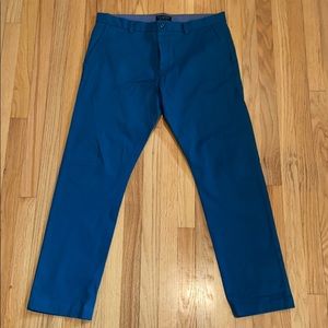 Banana Republic Fulton Skinny Chinos 36x32 Green